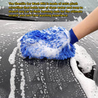 Microfiber Car Wash Mitt Double Sided Chenille Auto Gloves Ultra