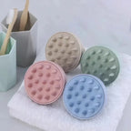 Silicone Shampoo Brush Head Scalp Massage Comb Hair Washing Comb Body