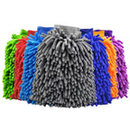 Microfiber Car Wash Mitt Double Sided Chenille Auto Gloves Ultra